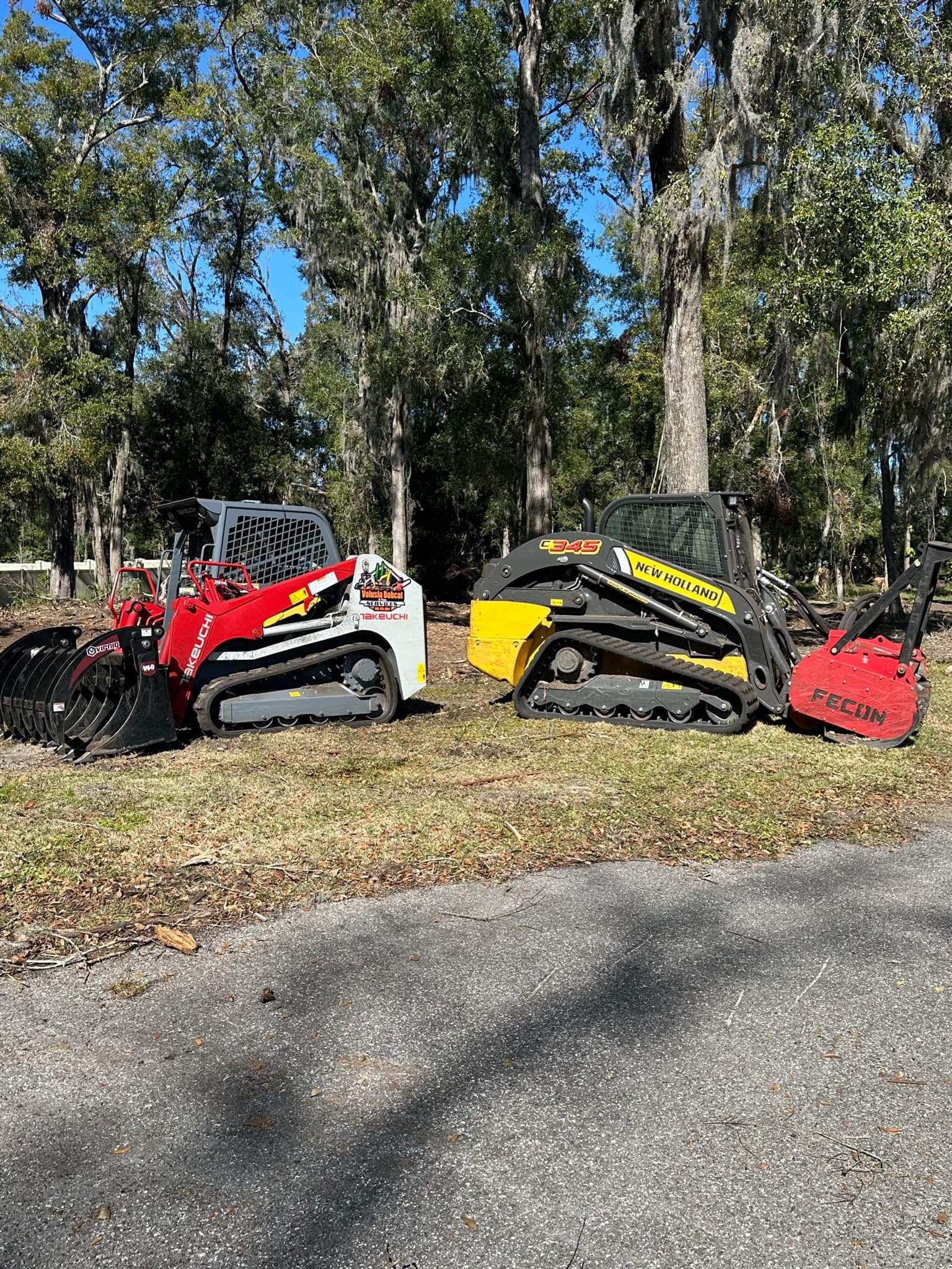 Emergency tree and debris removal project near DeLand Florida