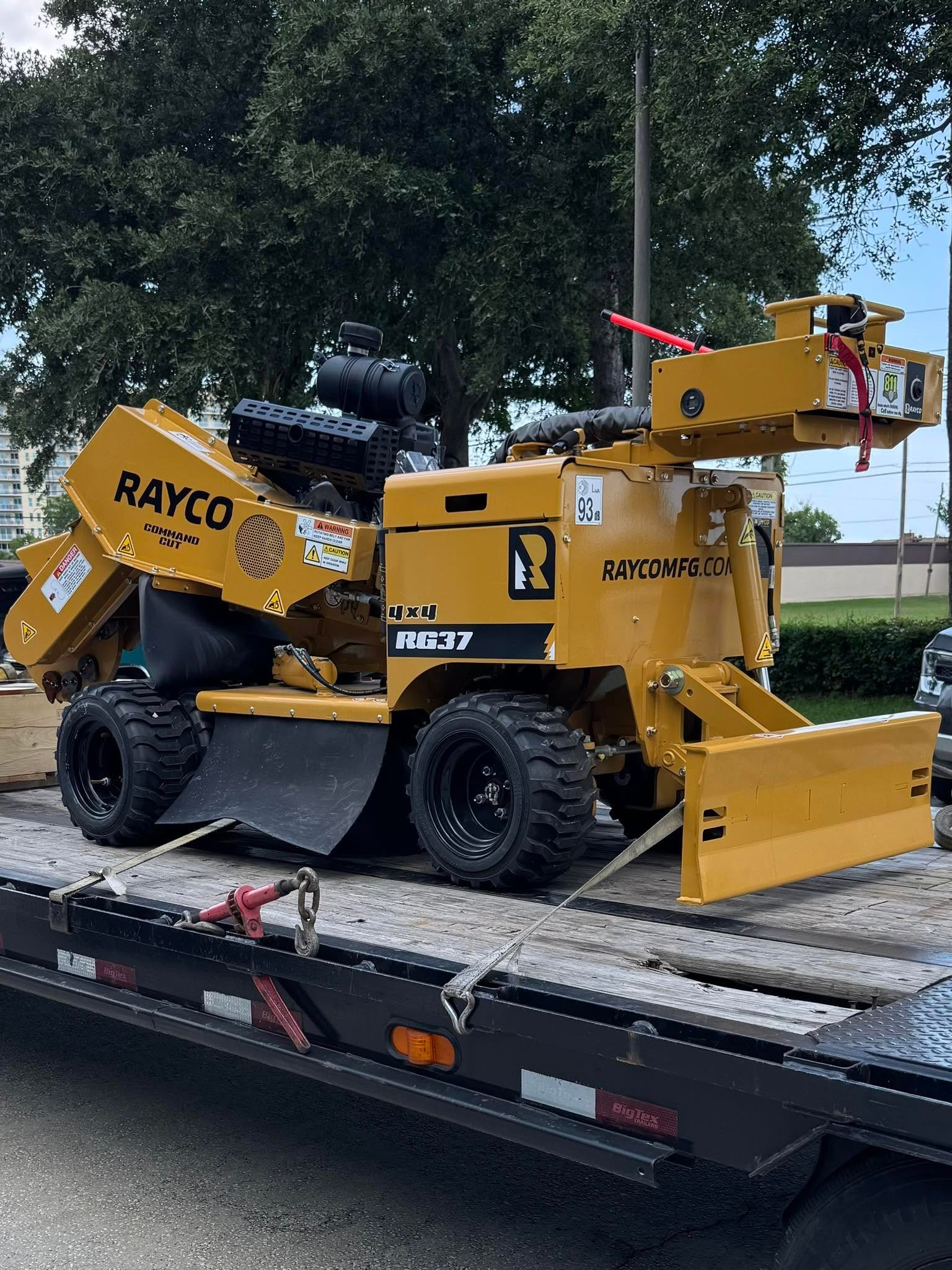 Professional stump grinding in DeLand Florida